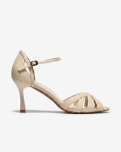 Sandal Cao Gót Đông Hải Quai Đan Cánh Tim-S5868Kem Color1First