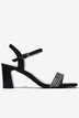 Sandal Cao Gót Đông Hải 7cm Quai Đá Mảnh-S5873Đen Color1First