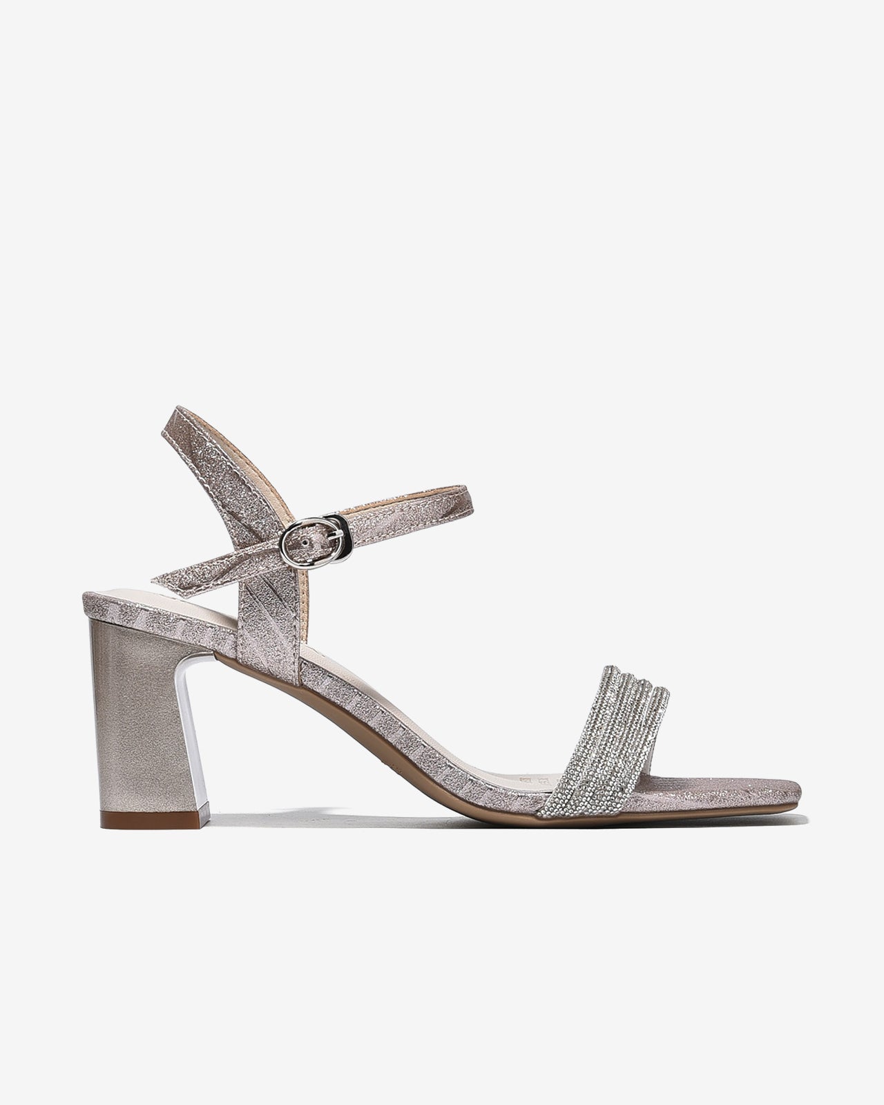 Sandal Cao Gót Đông Hải 7cm Quai Đá Mảnh-S5873Vàng Color1First