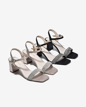 Sandal Cao Gót Đông Hải 7cm Quai Đá Mảnh-S5873Vàng Color1
