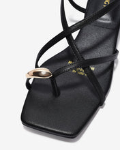 Sandal Cao Gót Đông Hải Quai Đan Chéo Xỏ Ngón-S5901Đen Color1