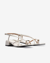 Sandal Cao Gót Đông Hải Quai Đan Chéo Xỏ Ngón-S5901-Trắng Color1