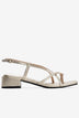 Sandal Cao Gót Đông Hải Quai Đan Chéo Xỏ Ngón-S5901Vàng Color1First