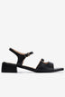 Giày Sandal Cao Gót Đông Hải Quai Khoá-S5902Đen Color1First