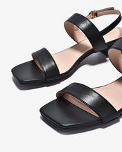 Sandal Cao Gót Nữ Đông Hải Quai Đơn Mảnh-S5907-Đen Color1
