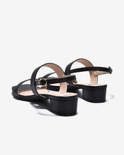 Sandal Cao Gót Nữ Đông Hải Quai Đơn Mảnh-S5907-Đen Color1
