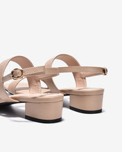 Sandal Cao Gót Nữ Đông Hải Quai Đôi Mảnh-S5907-Kem Color1