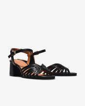 Giày Sandal Nữ Đông Hải 6cm Quai Đan-S7172Đen Color1