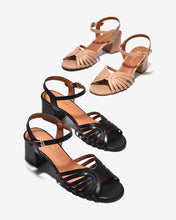 Giày Sandal Nữ Đông Hải 6cm Quai Đan-S7172Đen Color1