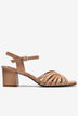 Giày Sandal Nữ Đông Hải 6cm Quai Đan-S7172Kem Color1First