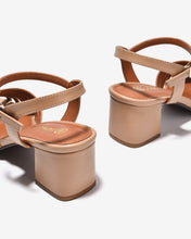Giày Sandal Nữ Đông Hải 6cm Quai Đan-S7172Kem Color1