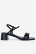 Giày Sandal Cao Gót Đông Hải Quai Mảnh Thanh Lịch-S81O2Đen Color1First