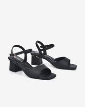 Giày Sandal Cao Gót Đông Hải Đế Viền-S81Q4-Đen Color2