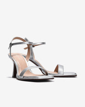 Giày Sandal Cao Gót Đông Hải Mũi Vuông Quai Mảnh-S81T1Xám Color1