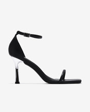 Giày Sandal Cao Gót Đông Hải Đế 9CM Quai Mảnh-S81T8-Đen Color1First