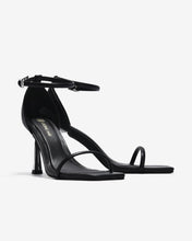 Giày Sandal Cao Gót Đông Hải Đế 9CM Quai Mảnh-S81T8-Đen Color1