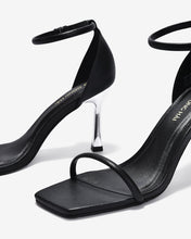 Giày Sandal Cao Gót Đông Hải Đế 9CM Quai Mảnh-S81T8-Đen Color1