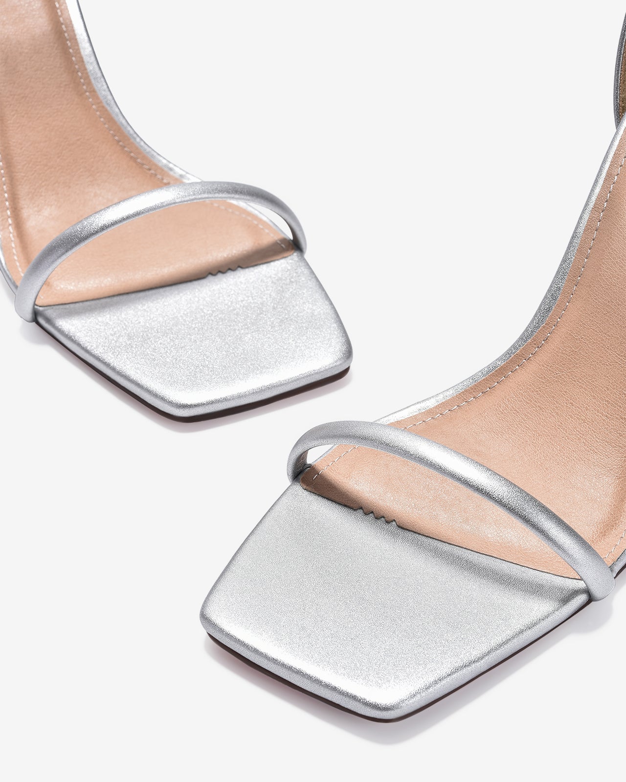 Giày Sandal Cao Gót Đông Hải Đế 9CM Quai Mảnh-S81T8-Xám Color1