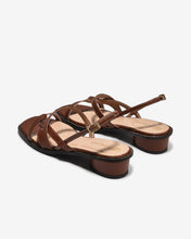 Giày Sandal Cao Gót Đông Hải Quai Đan Chỉ Nổi-S81V3Bò Color1