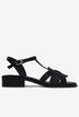 Sandal Cao Gót Đông Hải Quai Đan-S81V4Đen Color1First