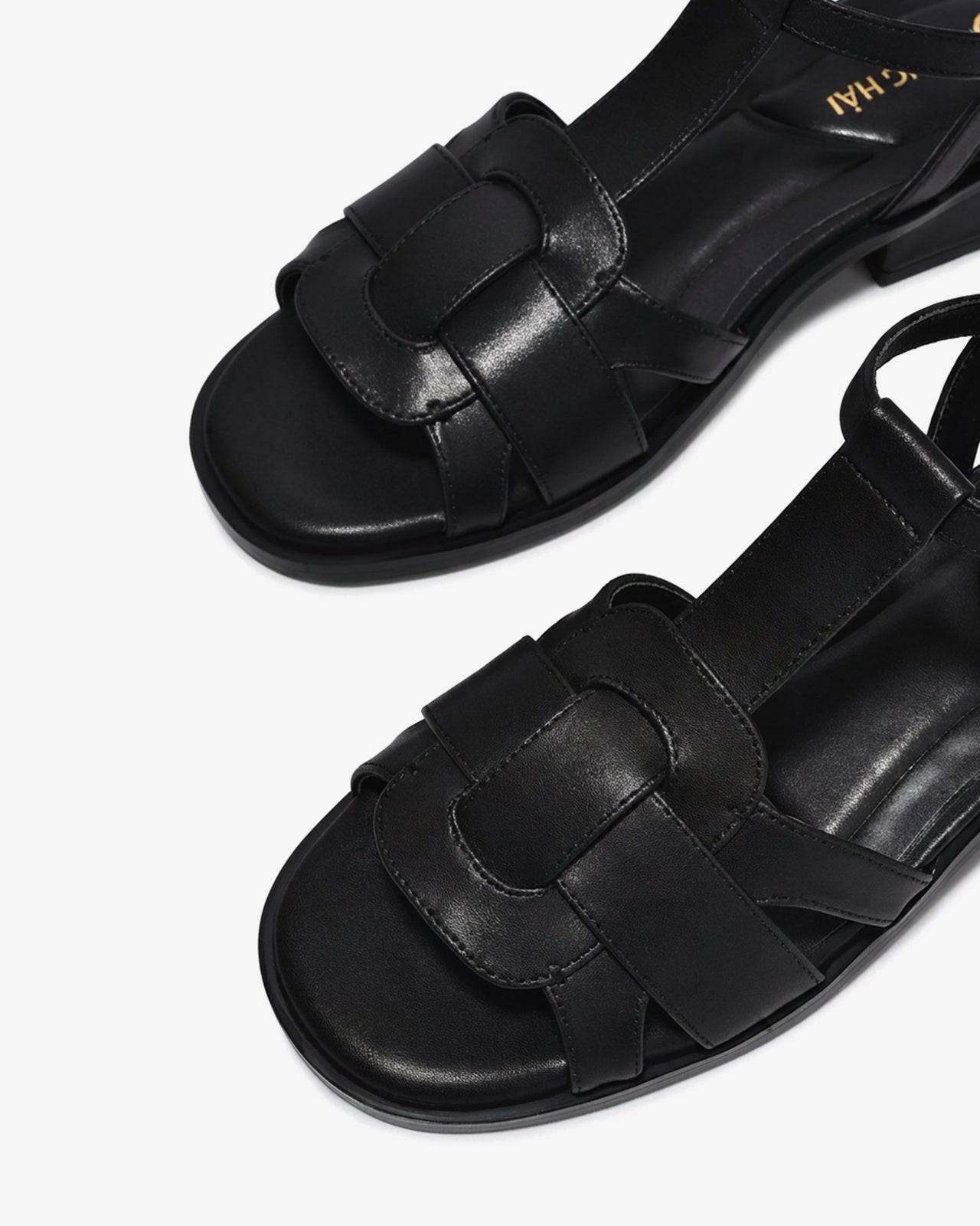 Sandal Cao Gót Đông Hải Quai Đan-S81V4Đen Color1