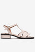 Sandal Cao Gót Đông Hải Quai Đan-S81V4Kem Color1First