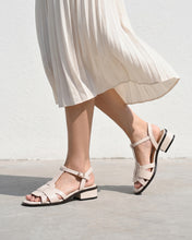 Sandal Cao Gót Đông Hải Quai Đan-S81V4Kem Color1