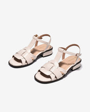 Sandal Cao Gót Đông Hải Quai Đan-S81V4Kem Color1