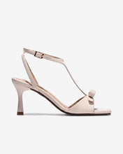 Sandal Cao Gót Đông Hải Quai Nơ-S81W1Kem Color1First