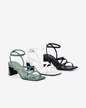 Giày Sandal Cao Gót Zucia Gót Cách Điệu-SHLF7-Trắng Color1