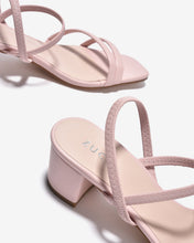 Giày Sandal Cao Gót Zucia Quai Mảnh Trơn-SHLG9Hồng Color1