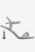 Giày Sandal Cao Gót Zucia Quai Xoắn Ánh Kim-SHLJ6Xám Color1First