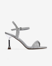 Giày Sandal Cao Gót Zucia Quai Xoắn Ánh Kim-SHLJ6Xám Color1First