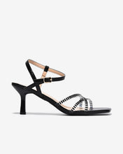 Sandal Cao Gót Zucia Quai Trong Đan Chéo-SHLM6Đen Color1First