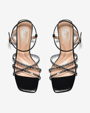 Sandal Cao Gót Zucia Quai Trong Đan Chéo-SHLM6Đen Color1