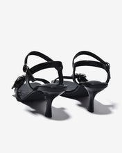 Sandal Cao Gót Đông Hải 7cm Charm Đá Lấp Lánh-SHLO5Đen Color1