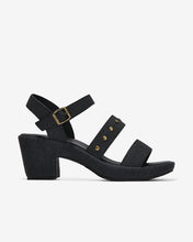 Giày Sandal Cao Gót Nữ Zucia Platform Quai Gắn Đinh Tán Kim Loại-SRXB7-Đen Color1First