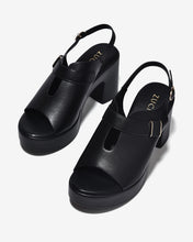 Sandal Cao Gót Zucia 9cm Đế Trụ Vững Êm-SRXF2Đen Color1