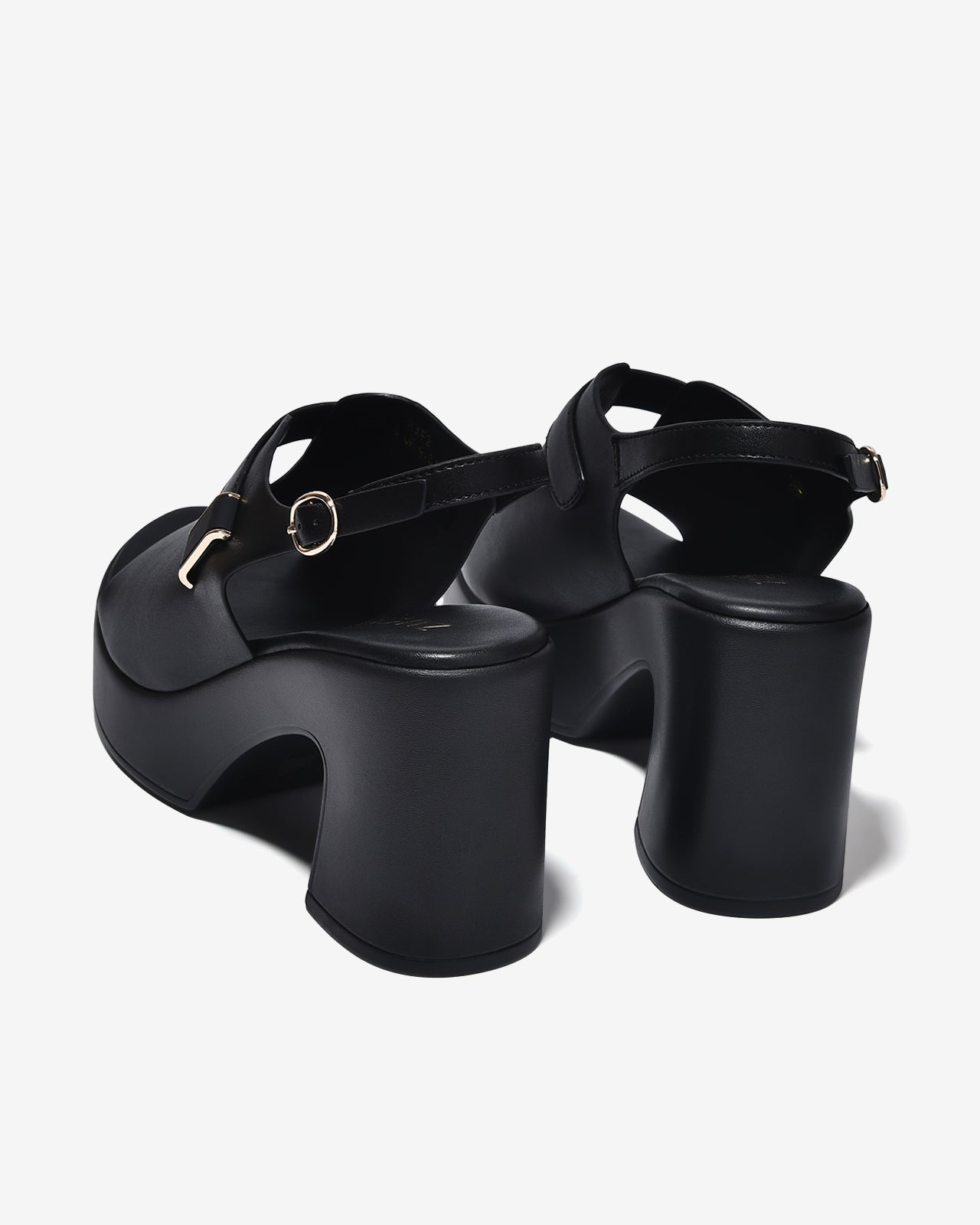 Sandal Cao Gót Zucia 9cm Đế Trụ Vững Êm-SRXF2Đen Color1
