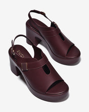Sandal Cao Gót Zucia 9cm Đế Trụ Vững Êm-SRXF2Đỏ Color1