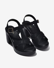 Sandal Cao Gót Zucia 9cm Quai Chéo Lót Êm-SRXF3Đen Color1