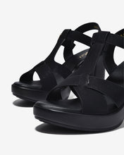 Sandal Cao Gót Zucia 9cm Quai Chéo Lót Êm-SRXF3Đen Color1