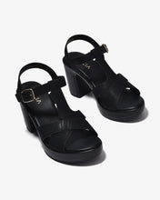 Sandal Cao Gót Zucia 9cm Quai Chéo Lót Êm-SRXF3Đen Color1