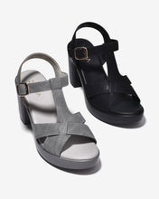 Sandal Cao Gót Zucia 9cm Quai Chéo Lót Êm-SRXF3Đen Color1