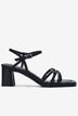 Giày Sandal Cao Gót Zuciani Phong Cách Ankle Strap-SCL02Đen Color1First