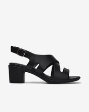 Sandal Cao Gót Nữ 6cm Zuciani Quai Đan Gót Vuông-SCM47Đen Color1First