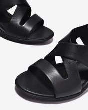 Sandal Cao Gót Nữ 6cm Zuciani Quai Đan Gót Vuông-SCM47Đen Color1