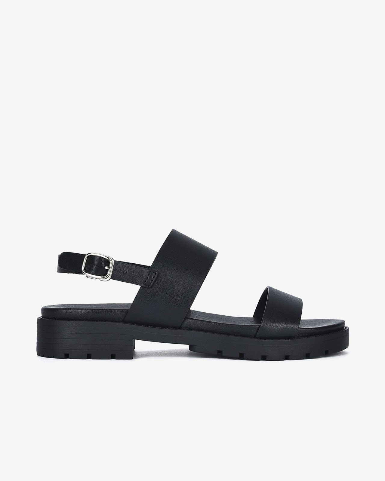 Giày Sandal Đông Hải Quai Đôi Bảng Rộng-S32E2Đen Color1First