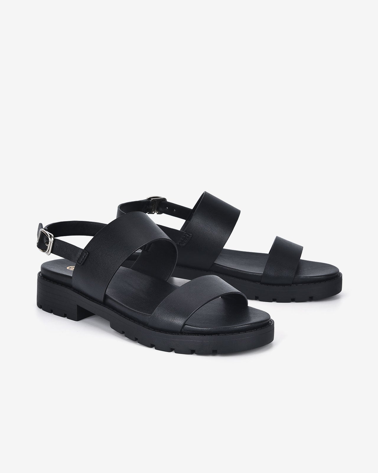 Giày Sandal Đông Hải Quai Đôi Bảng Rộng-S32E2Đen Color2