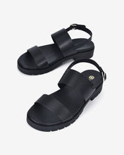 Giày Sandal Đông Hải Quai Đôi Bảng Rộng-S32E2Đen Color2